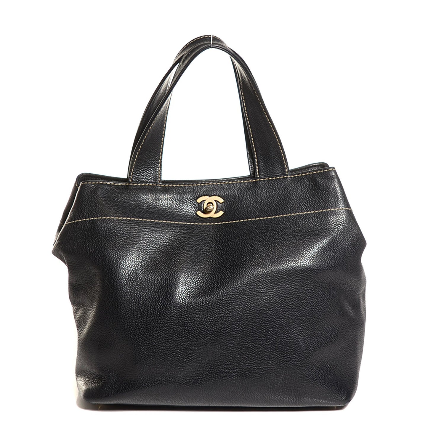 Caviar Shoulder Bag Black