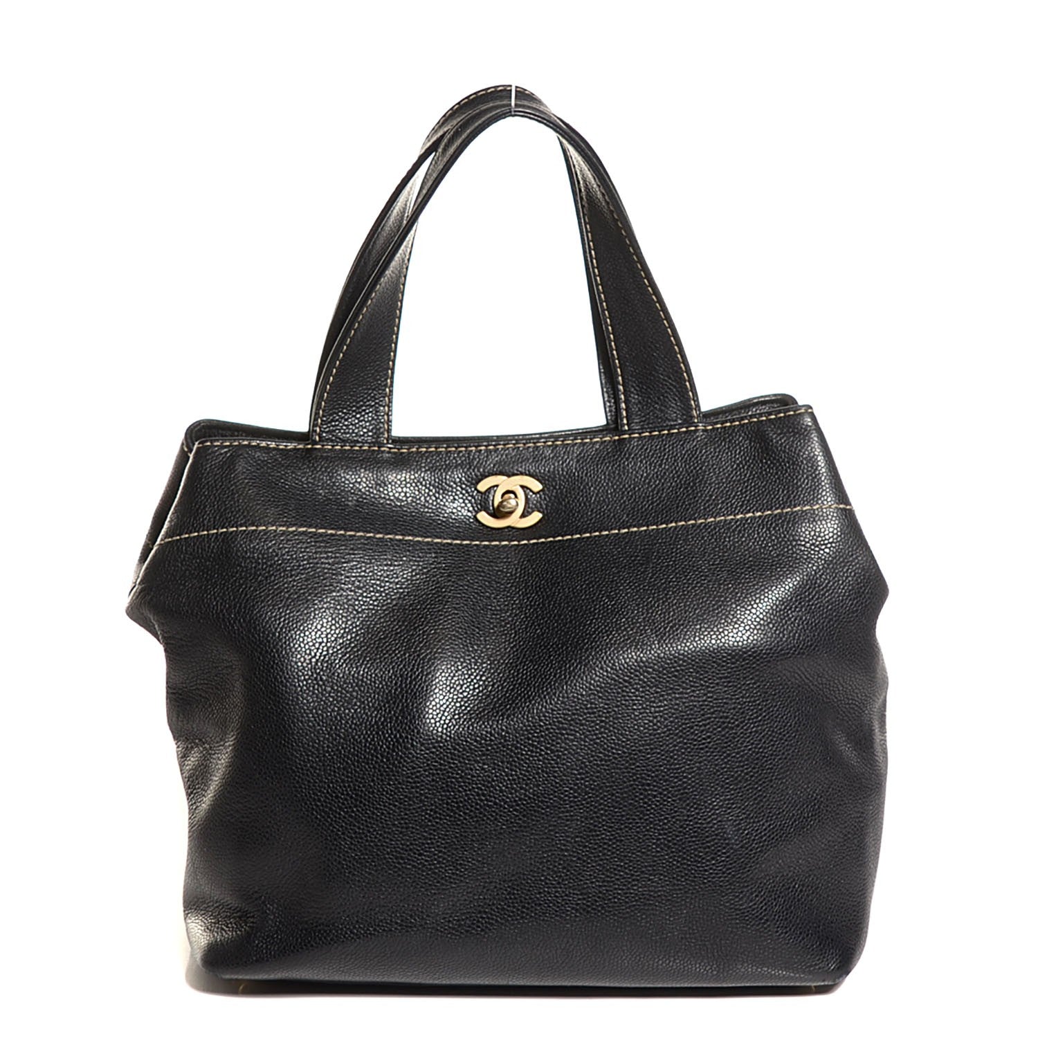 Chanel Caviar Shoulder Bag Black 1 of 8