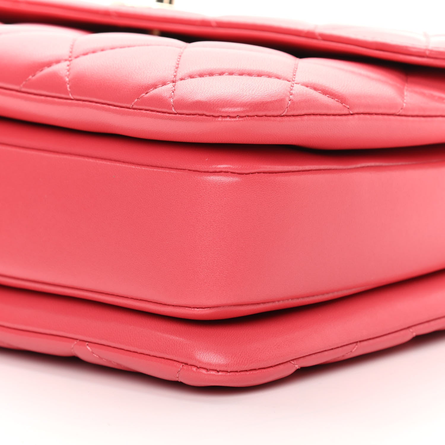 Chanel Lambskin Quilted Medium Trendy CC Flap Dual Handle Bag Bright Pink 10 of 16