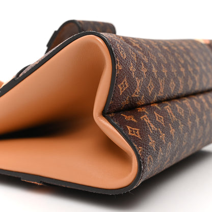 Louis Vuitton Calfskin Transformed Monogram Time Trunk Crown Frame Bag 8 of 9