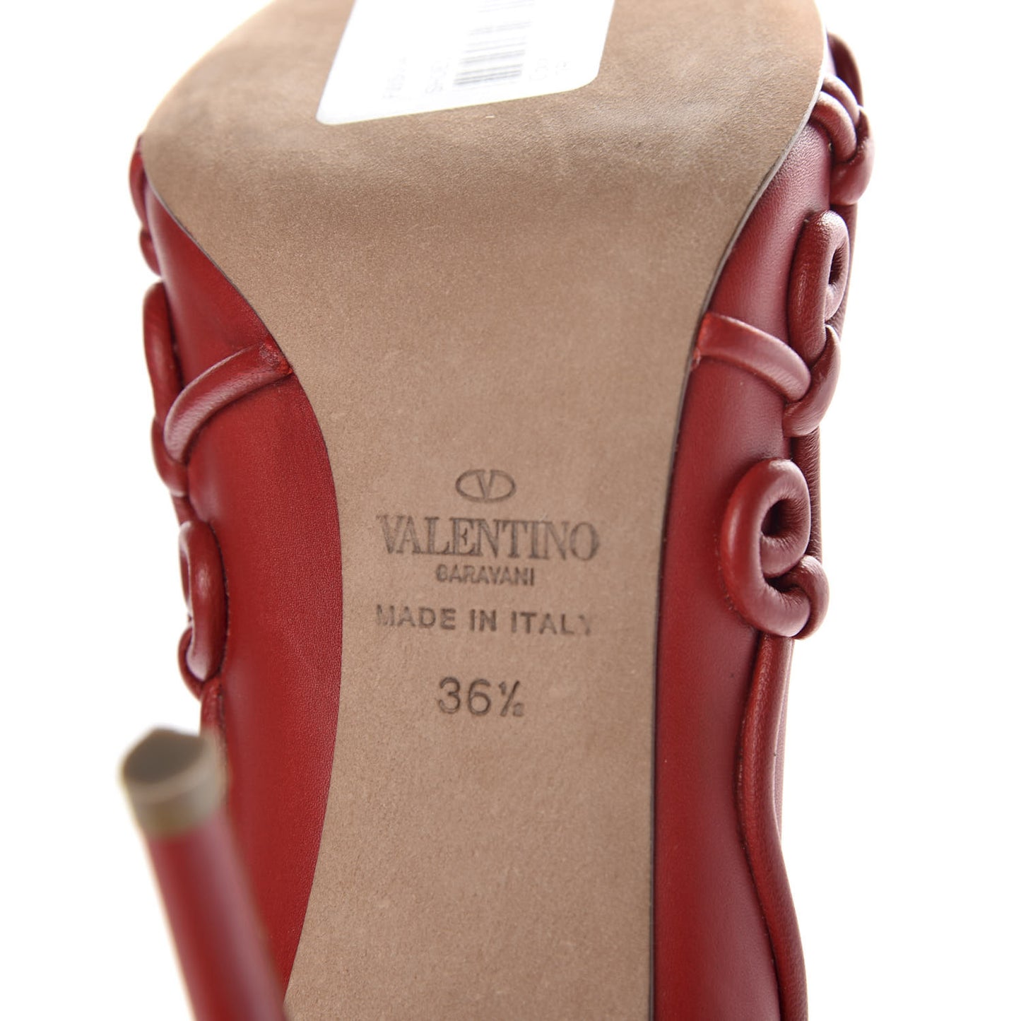 Nappa Swirl Pumps 36.5 Rosso Valentino