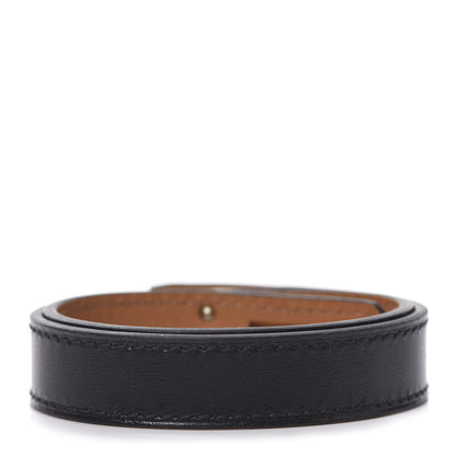 Hermes Box Kelly Double Tour Bracelet T2 Black 3 of 6