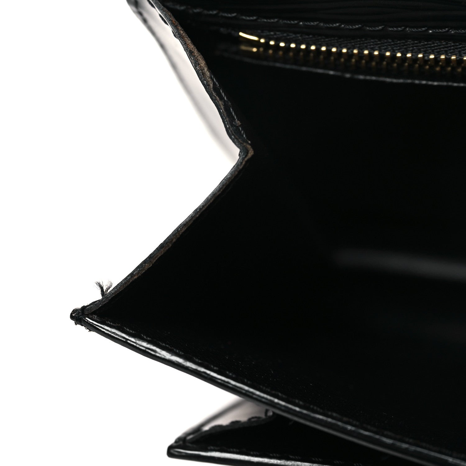 Louis Vuitton Epi Pochette Sellier Dragonne Clutch Black 1851117