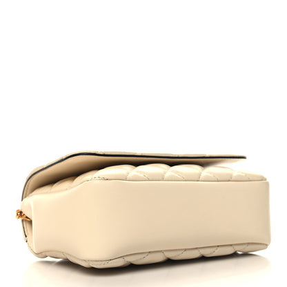 Versace Nappa Quilted Small Medusa Chain Crossbody White 4 of 9