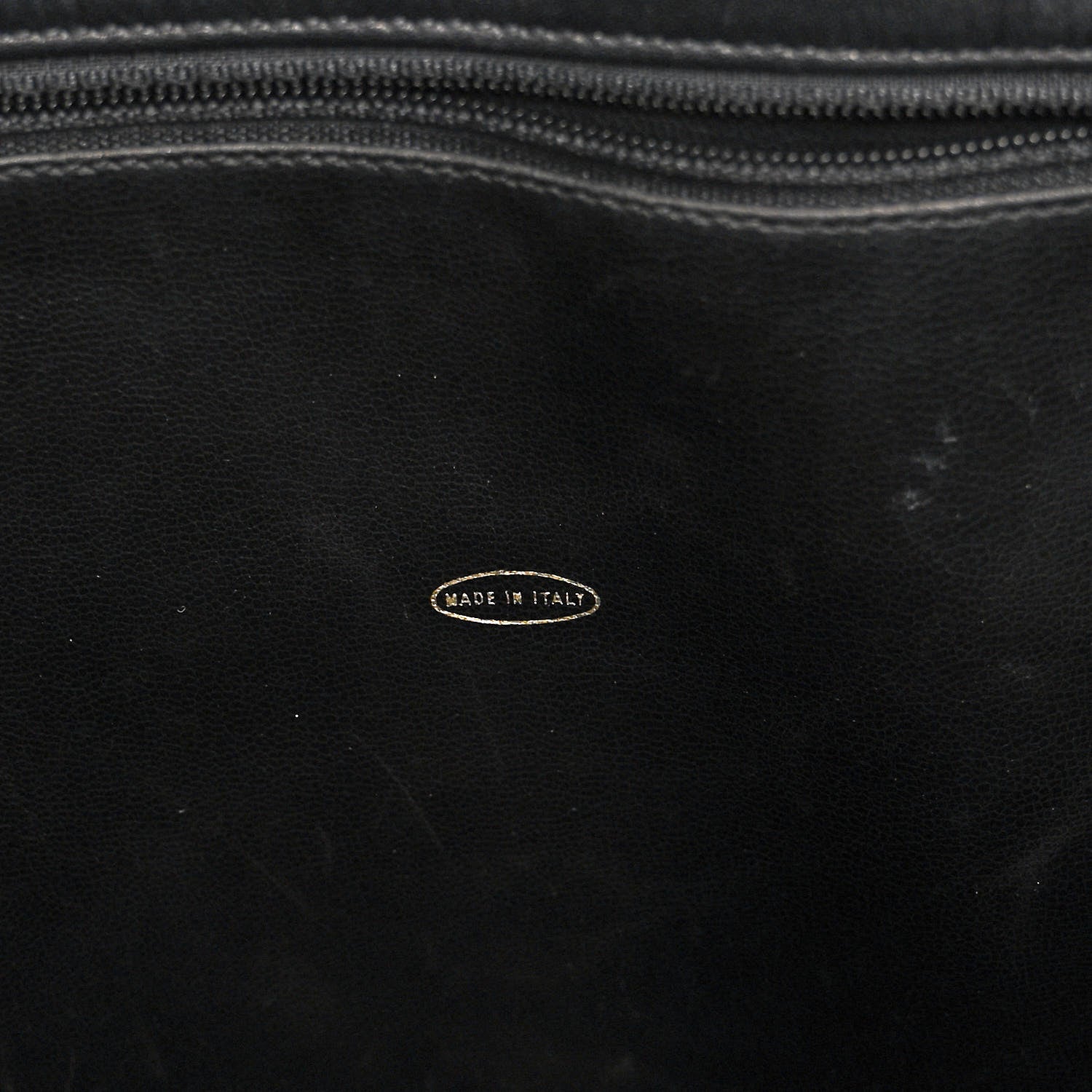 Chanel Lambskin Quilted CC Shopping Tote Black 7 of 11