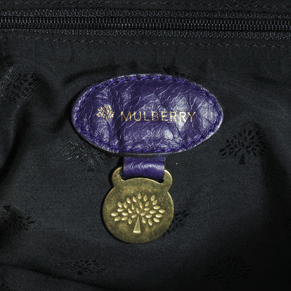 Mulberry Soft Buffalo Leather Medium Alexa Grape 8 of 12