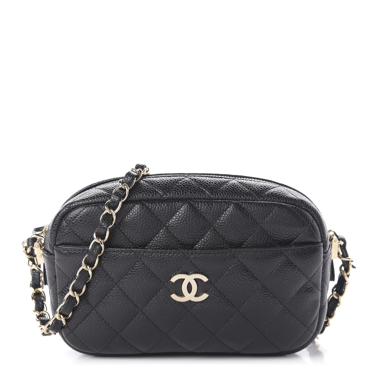 Chanel Caviar Quilted Camera Case Black 1 of 11