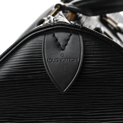 Louis Vuitton Epi Keepall 50 Black 5 of 19