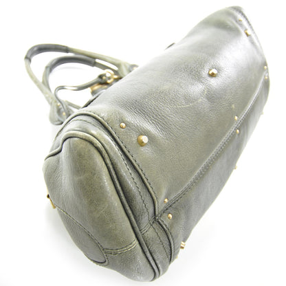 Chloe Leather Medium Paddington Satchel Kaki Green 5 of 15