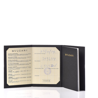 Bulgari Sterling Silver Ceramic Save The Children Pendant Necklace 9 of 9