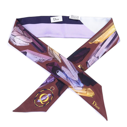 Christian Dior Silk Mitzah Scarf Multicolor 1 of 3