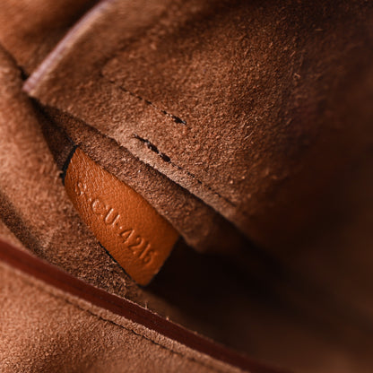 Celine Shiny Lambskin Soft Triomphe Besace Bag Soft Tan 7 of 10