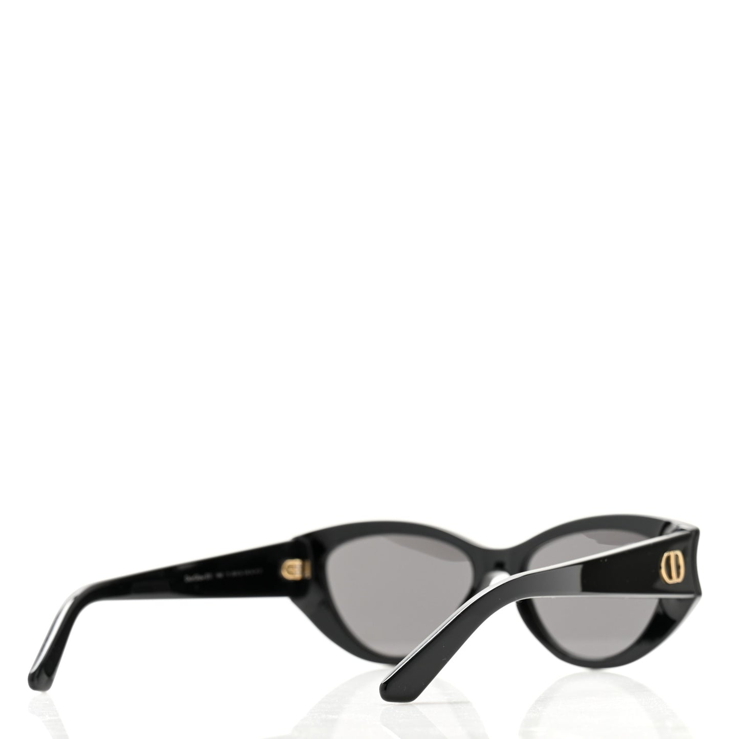 Acetate DiorGlow B11 Cat Eye Sunglasses Black