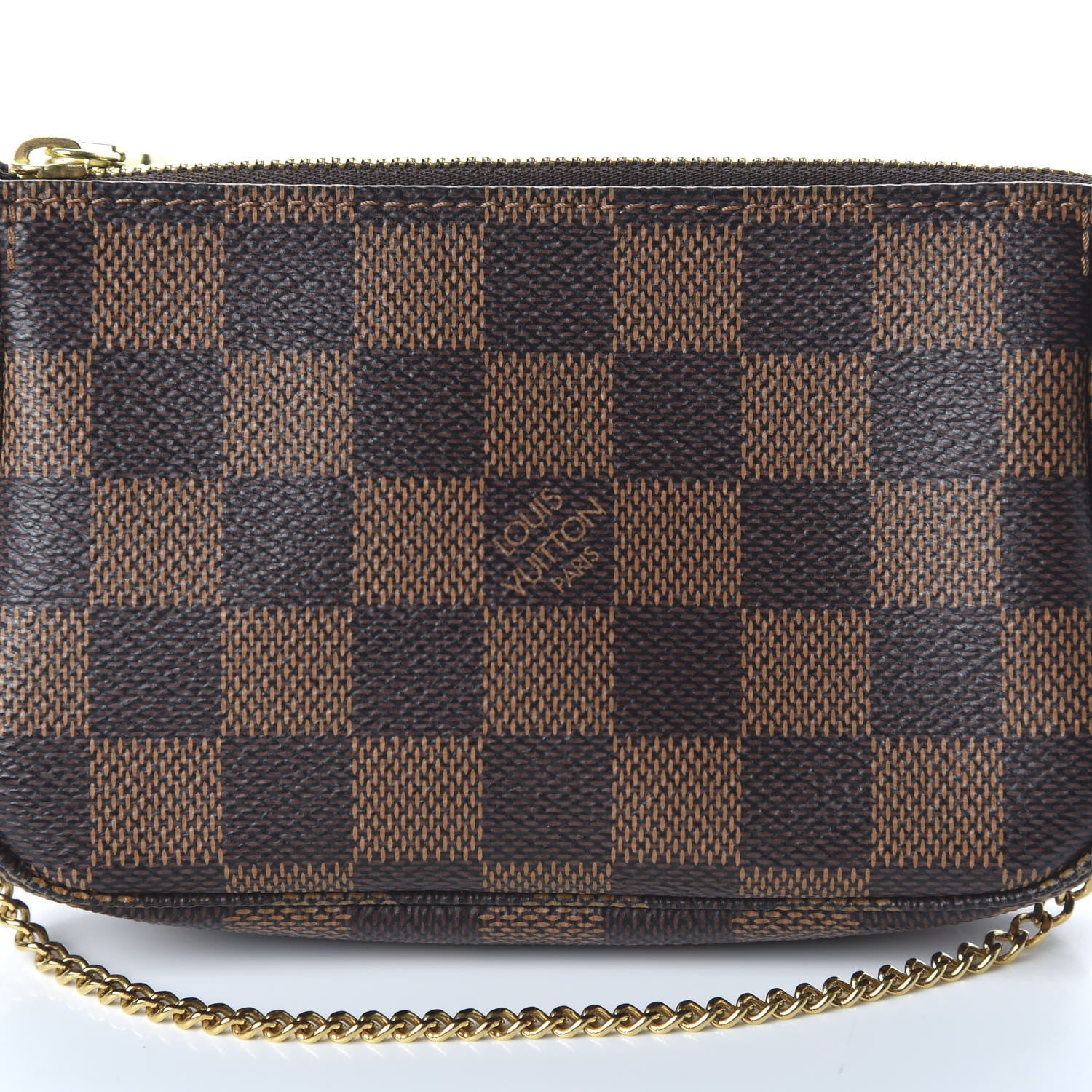 Louis Vuitton Damier Ebene Mini Pochette Accessories 10 of 10