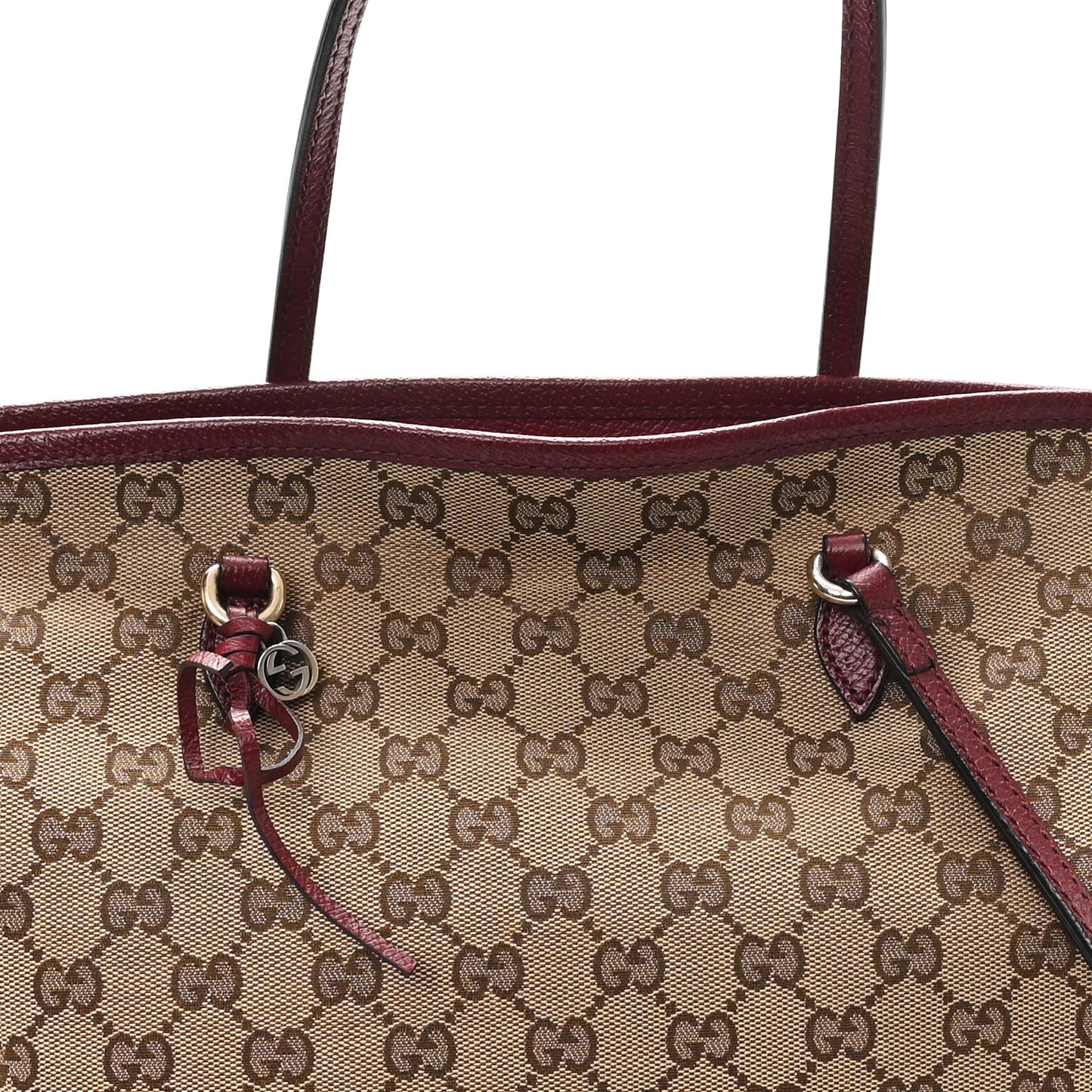 Monogram Textured Calfskin Medium Bree Zippered Tote Beige Ebony Peonia Flower