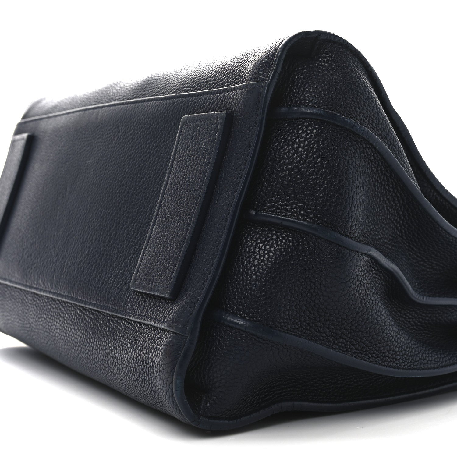 Saint Laurent Grained Calfskin Small Supple Sac De Jour Navy 9 of 9