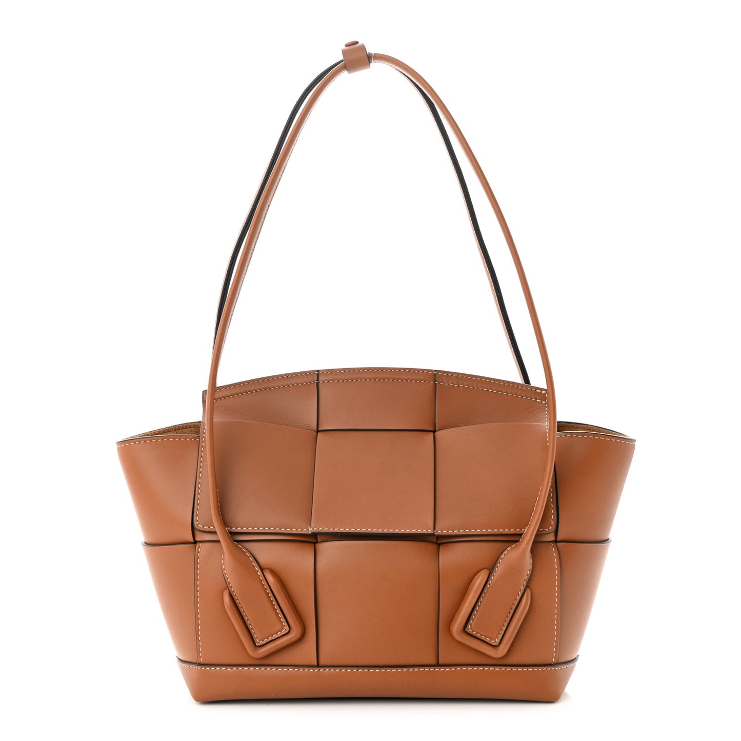 French Calfskin Maxi Intrecciato Arco 33 Wood