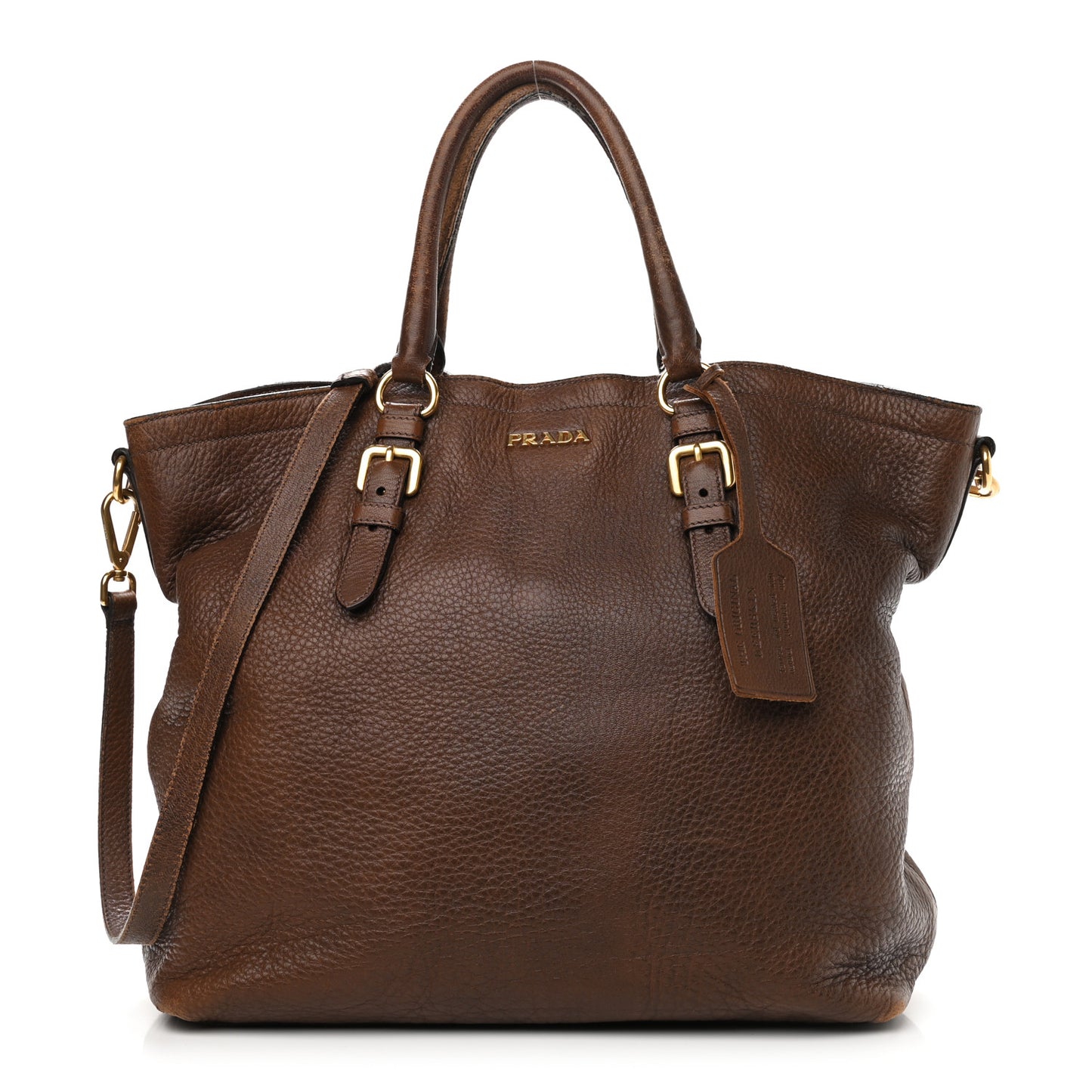 Deerskin Tote Bruciato
