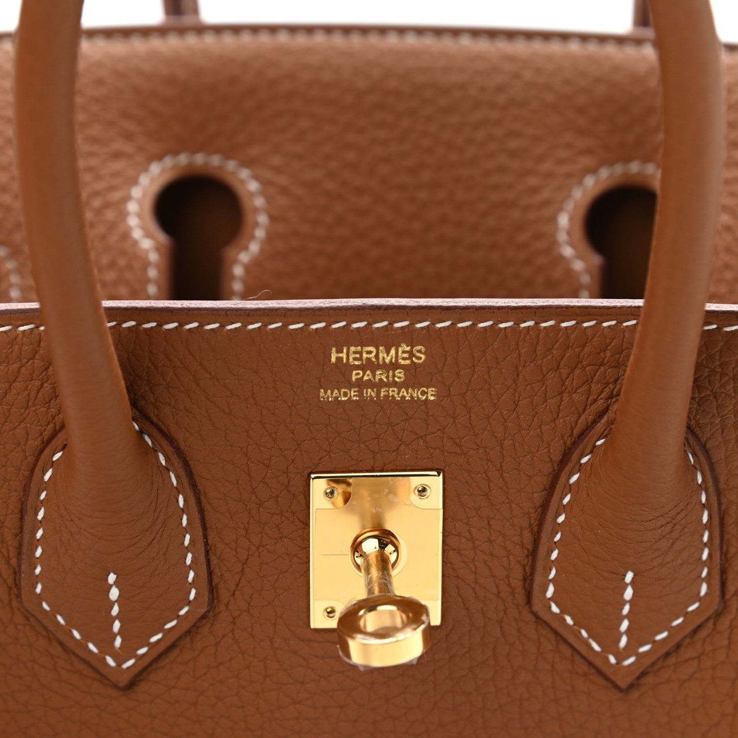 Hermes Togo Birkin 25 Gold 6 of 10