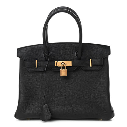 Hermes Togo Birkin 30 Black 1 of 13