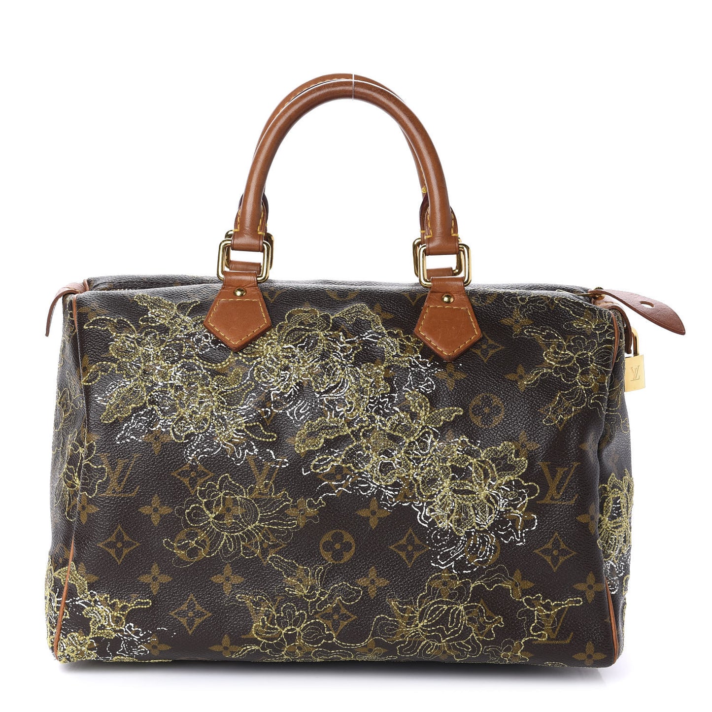 Monogram Dentelle Speedy 30 Gold