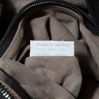 Bottega Veneta Waxed Calfskin Hobo Espresso 7 of 8