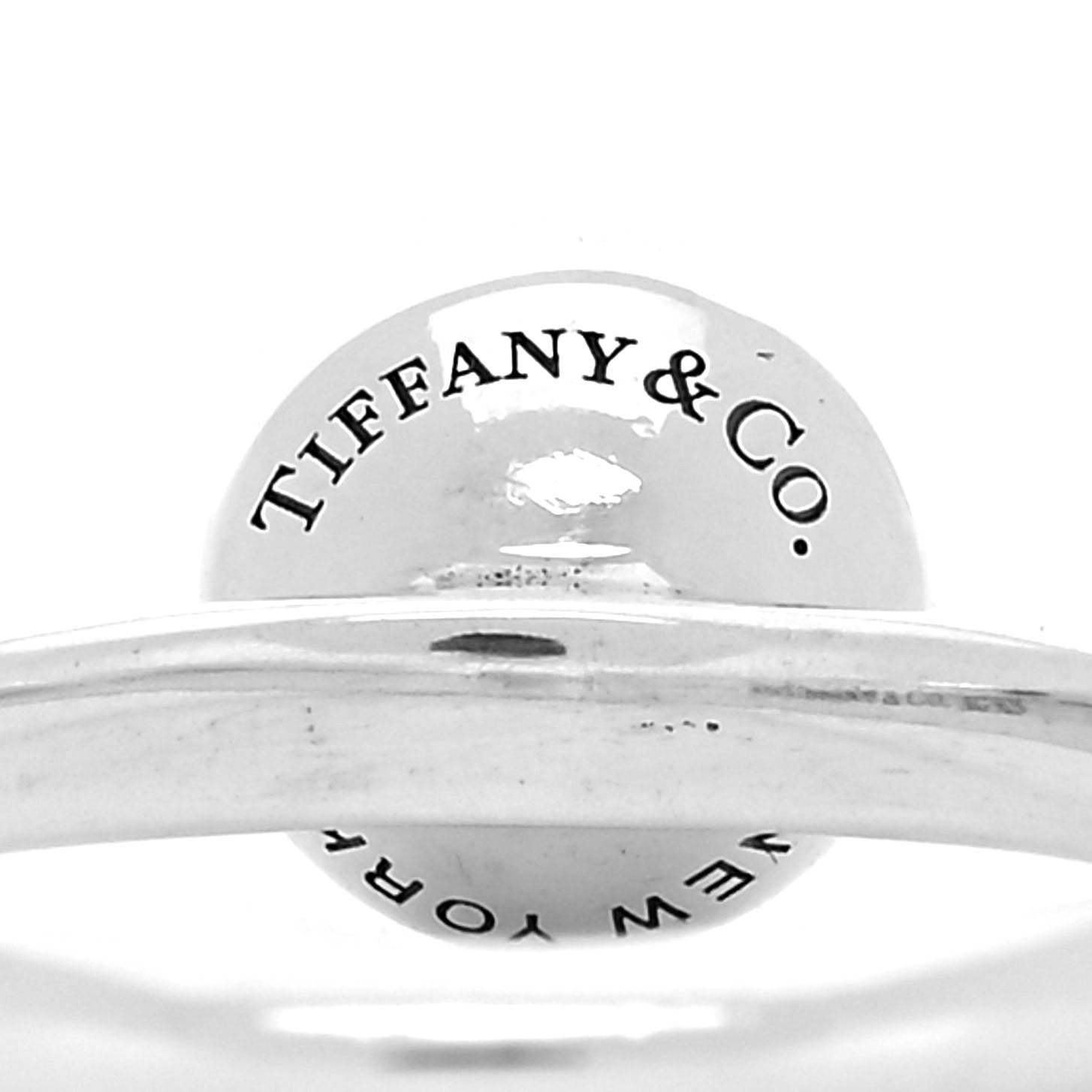 Tiffany Sterling Silver 8mm HardWear Ball Ring 49 5 5 of 5