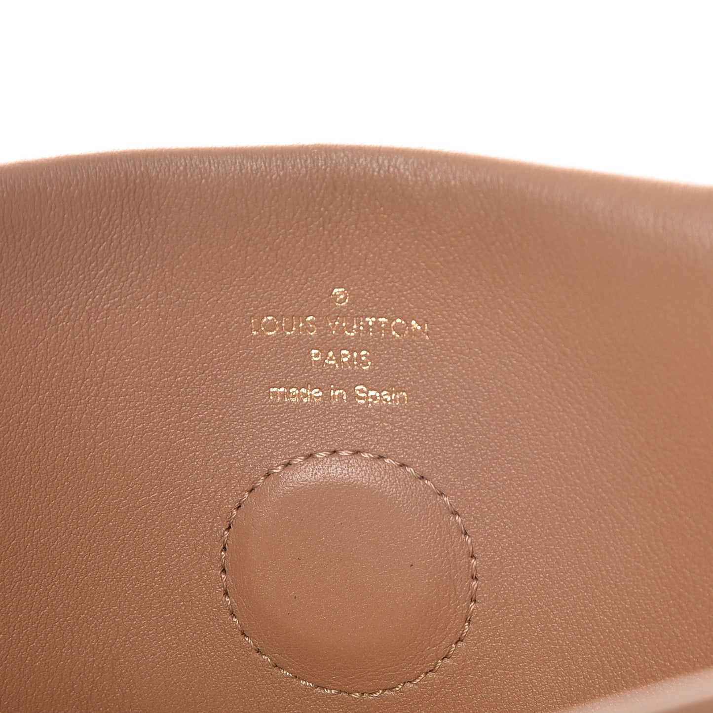 Monogram Tuileries Besace Sesame Peach Creme