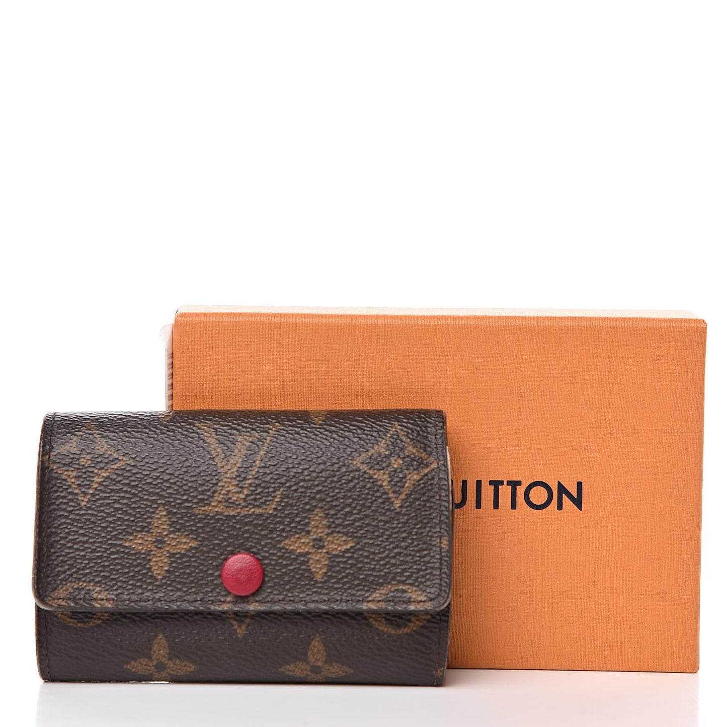 Monogram 6 Key Multicles Holder Fuchsia