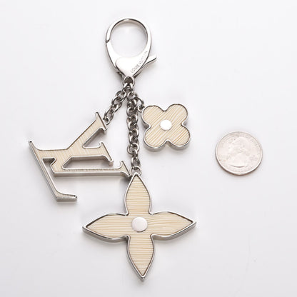 Louis Vuitton Fleur d'Epi Bag Charm Ivory 2 of 4