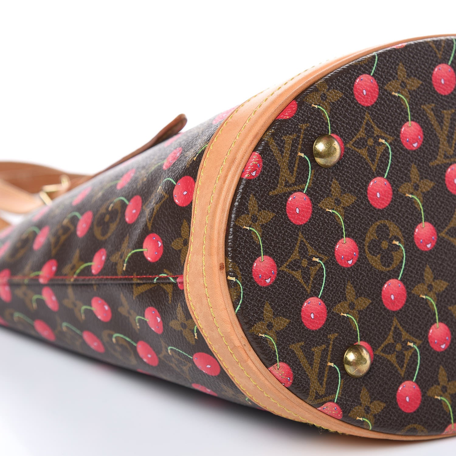 Louis Vuitton Monogram Cerises Bucket Bag 8 of 16