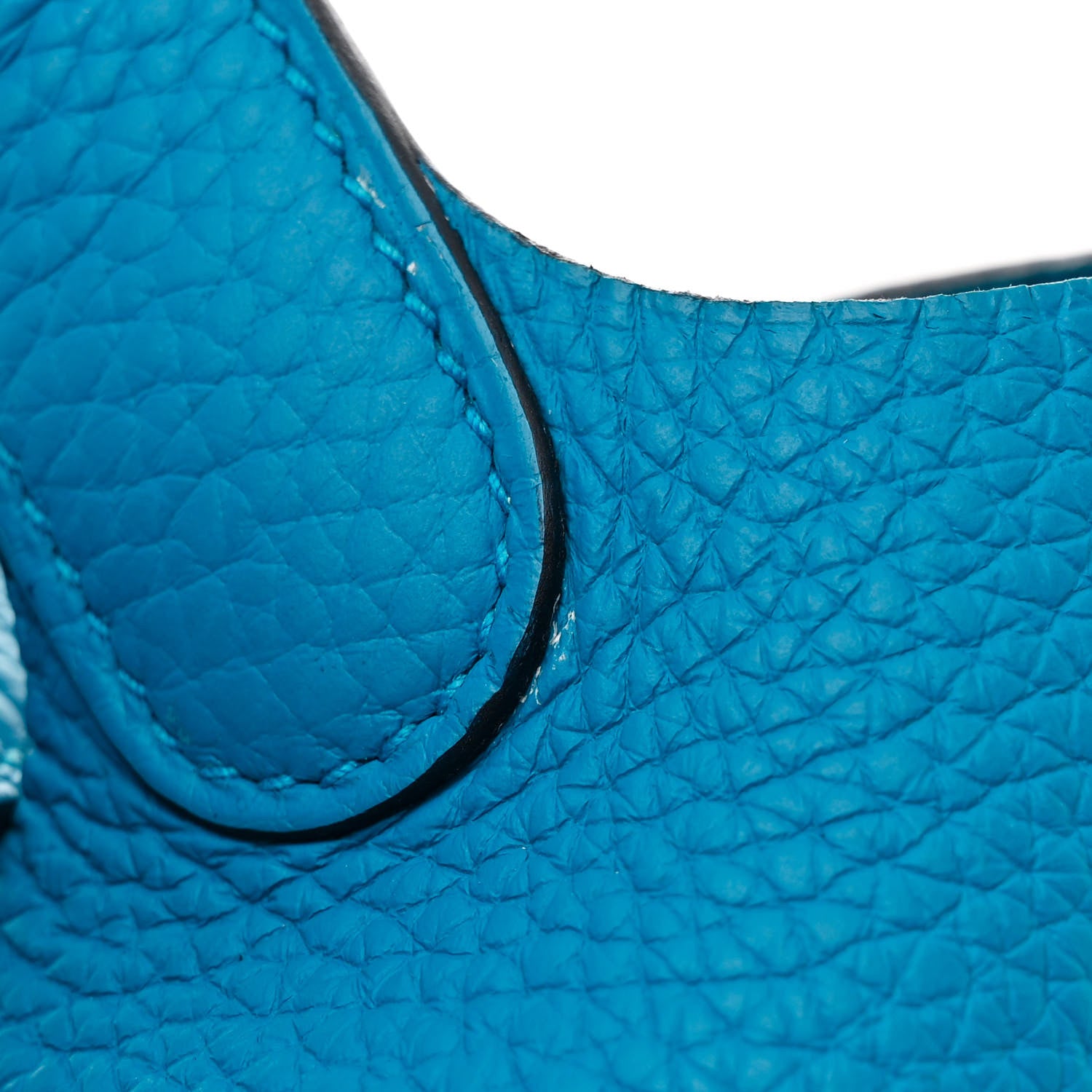 Hermes Taurillon Clemence Picotin Lock 18 PM Bleu Frida 12 of 13