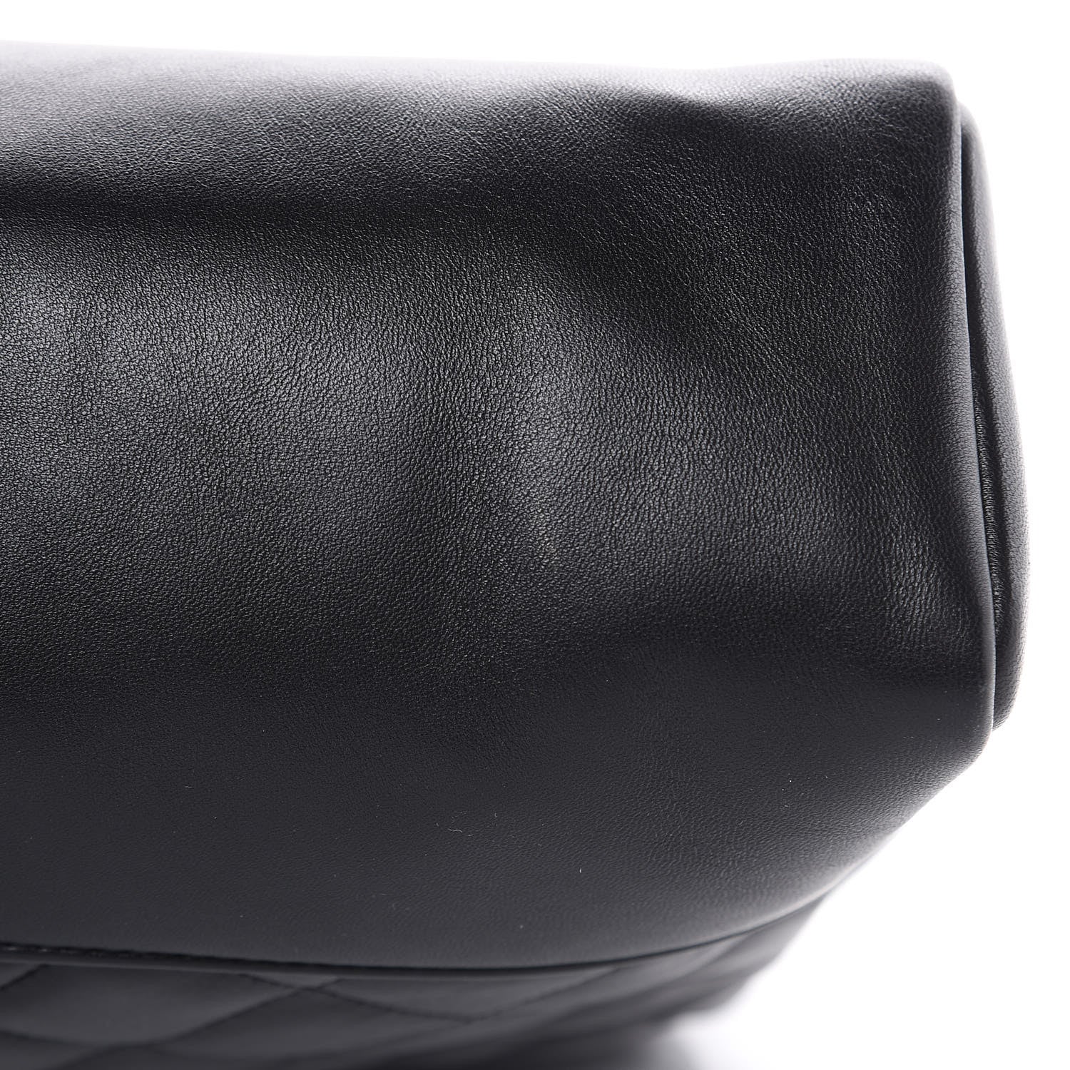 Chanel Lambskin Quilted Large 31 Shopping Bag Black 10 of 12