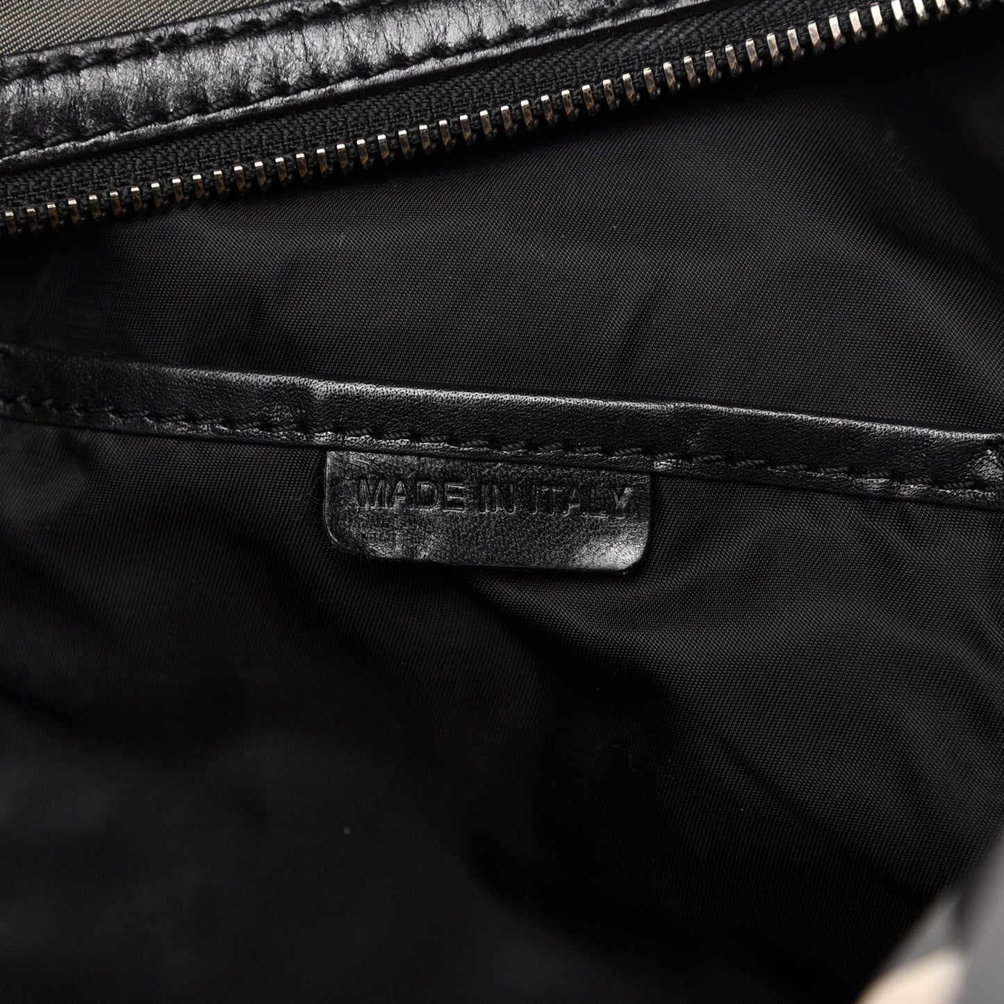 Nylon Beat Check Studded Medium Edenham Satchel Black