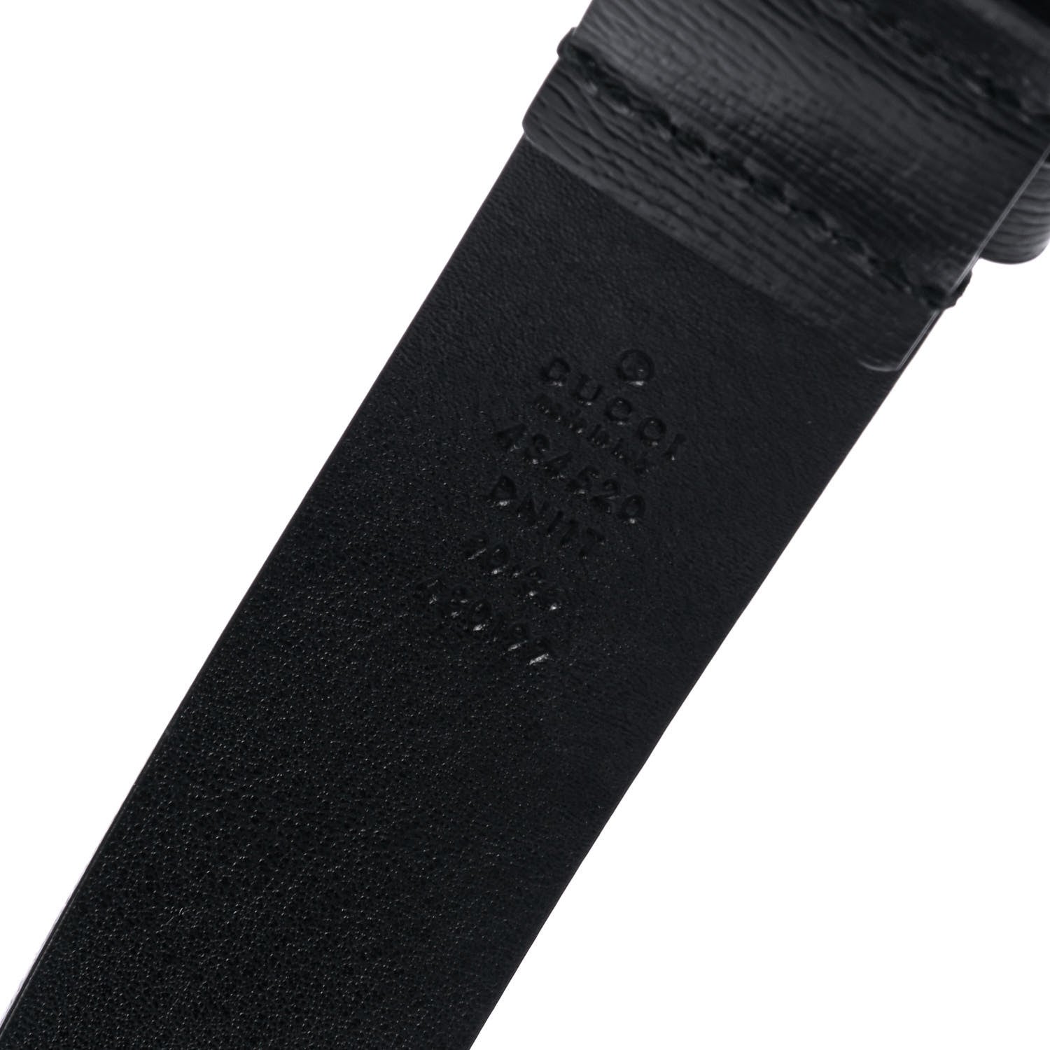 Gucci Shangai Calfskin Kingsnake 35mm Belt 105 42 Black Multicolor 5 of 5