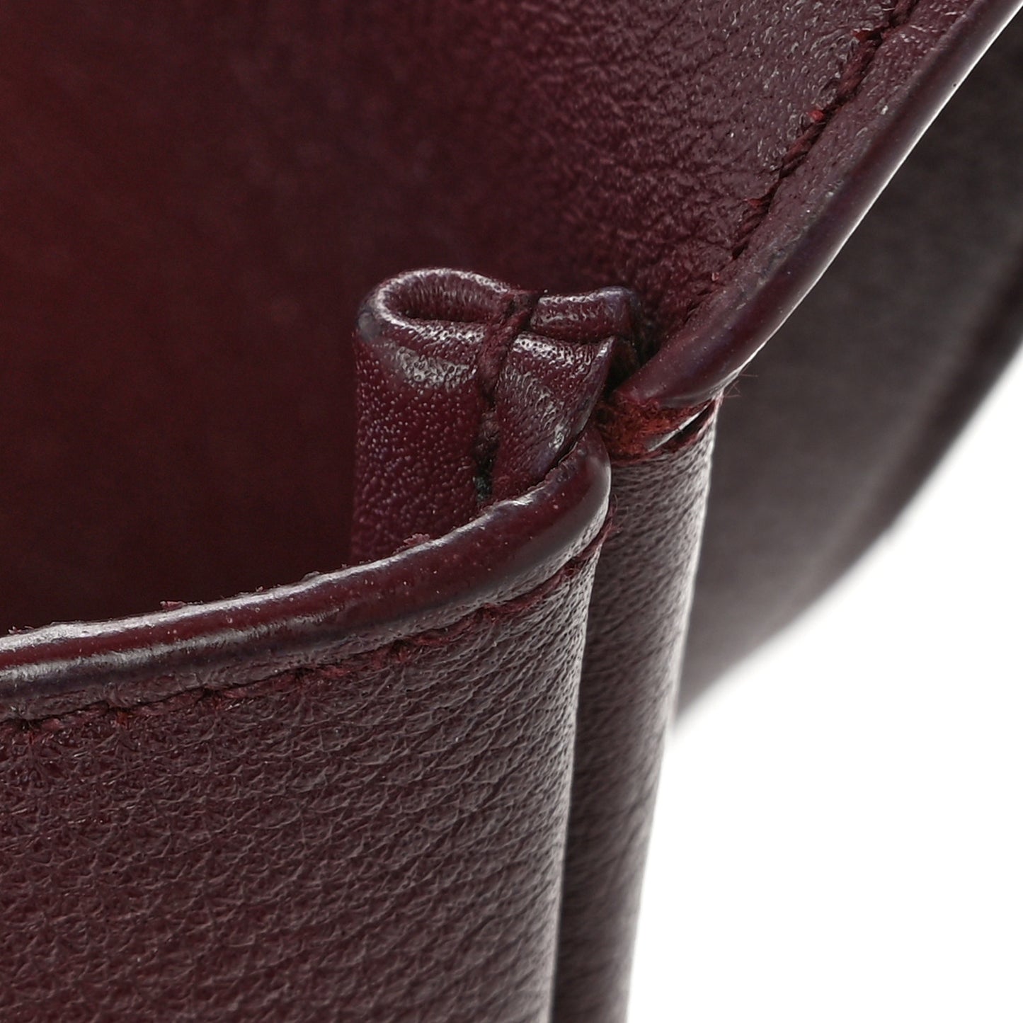 Smooth Calfskin Small Le 5 A 7 Soft Hobo Rouge Legion