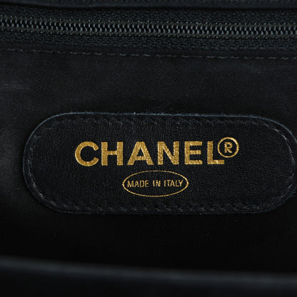 Chanel Lambskin Quilted Briefcase Laptop Bag Black 7 of 12