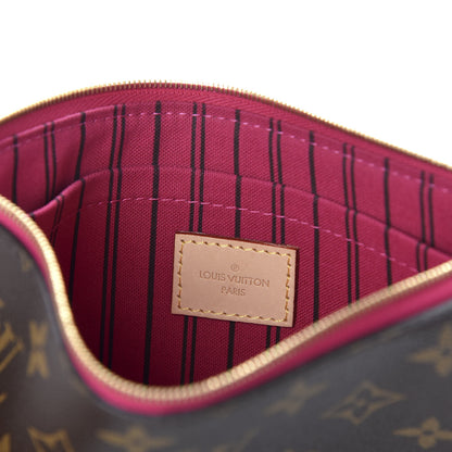 Louis Vuitton Monogram Neverfull MM GM Pochette Pivoine 6 of 8