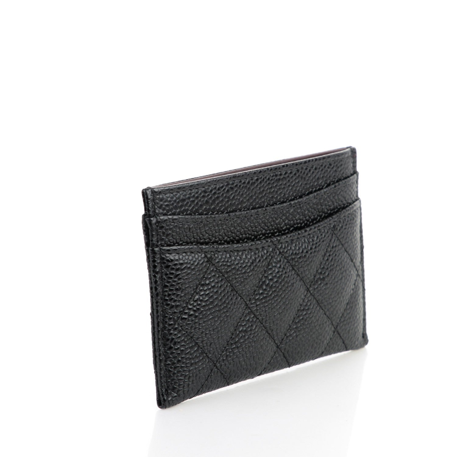 Chanel Caviar Quilted Card Holder Black 3 of 8