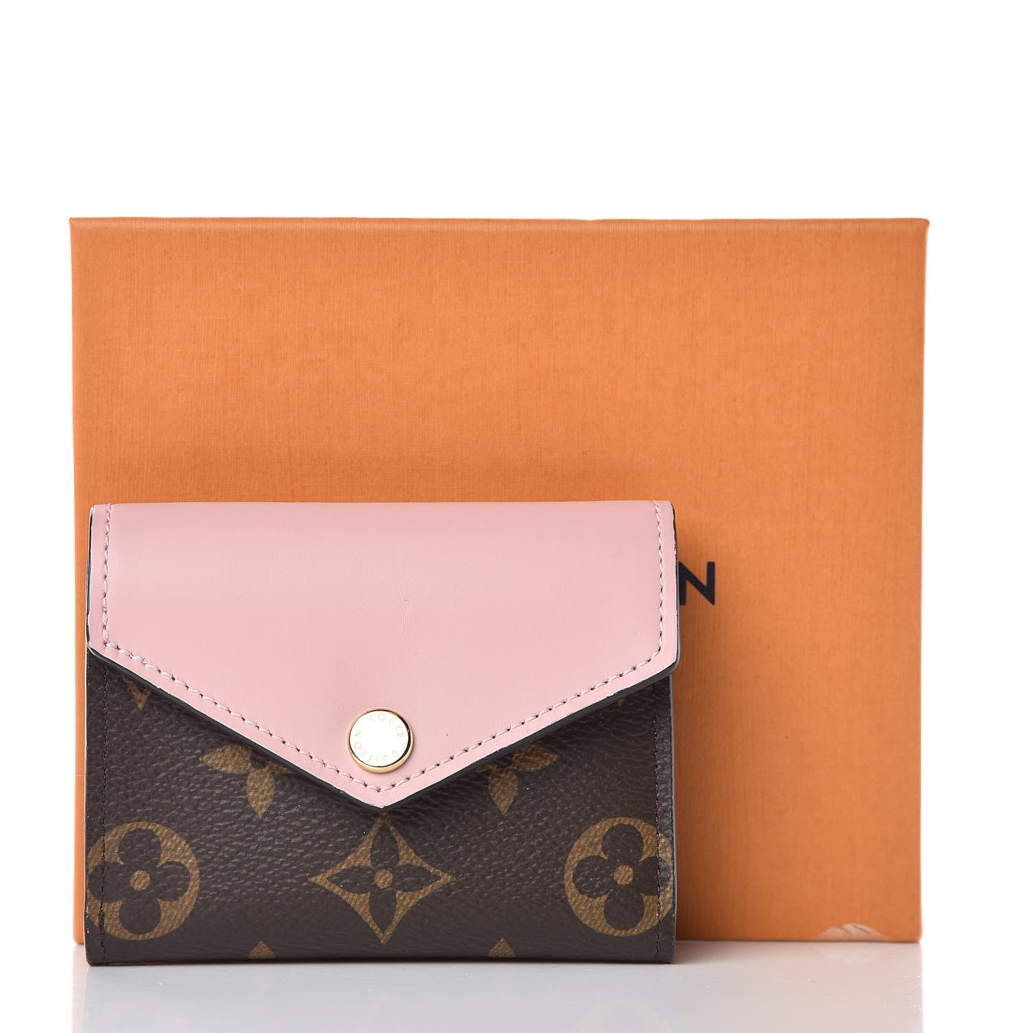 Louis Vuitton Monogram Zoe Wallet Rose Ballerine 7 of 7