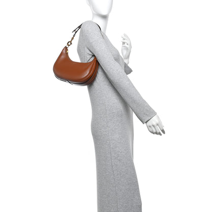 Celine Smooth Calfskin Medium Strap Ava Shoulder Bag Tan 2 of 10