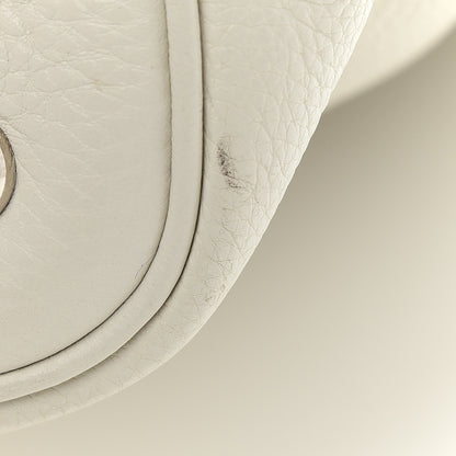 Prada Vitello Daino Side Zip Tote Talco 7 of 11