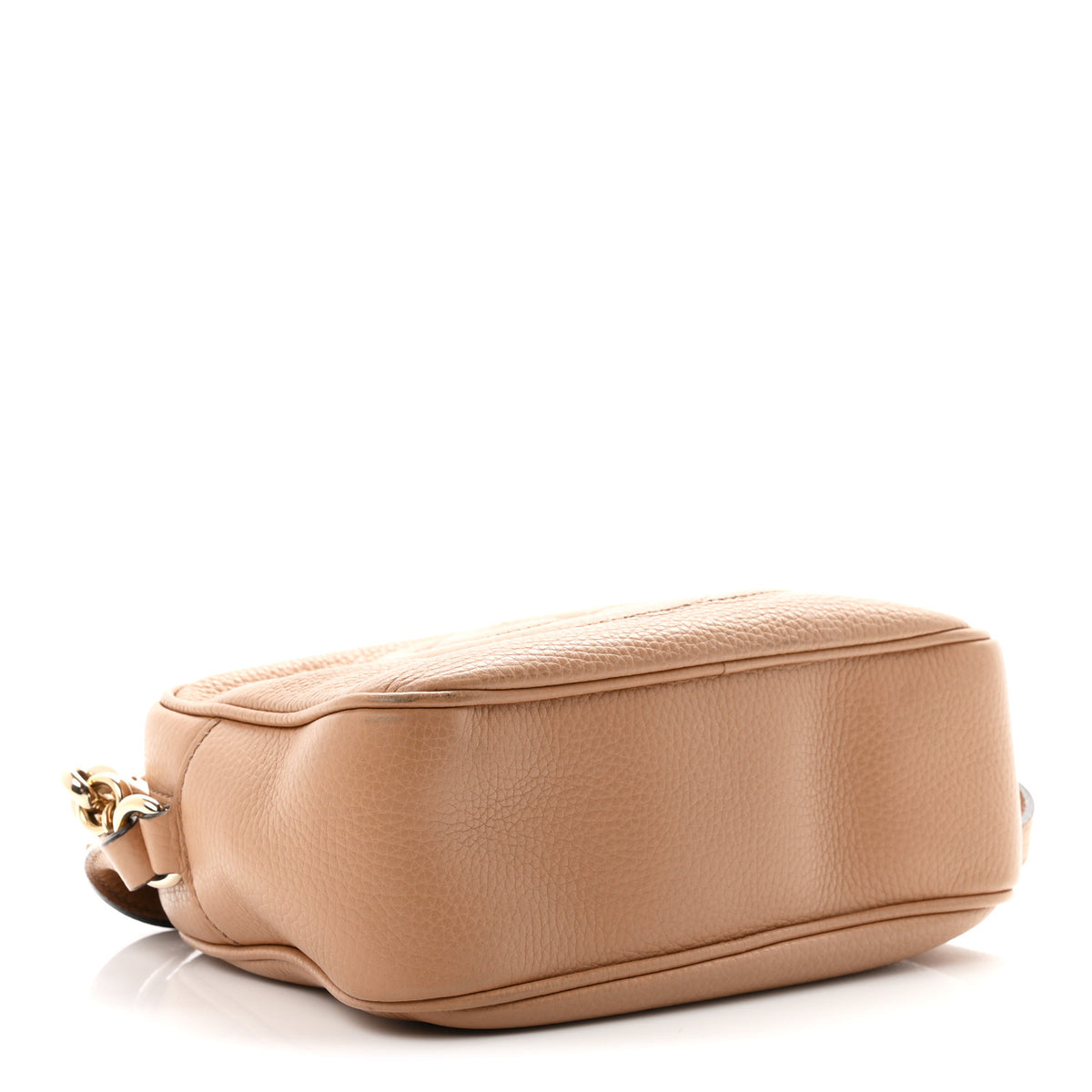 Gucci Pebbled Calfskin Small Soho Disco Bag Camelia 3 of 10