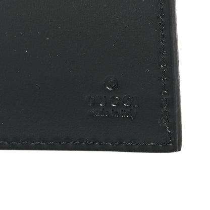 Gucci Plutone Calfskin Logo Bi-Fold Wallet Black 6 of 8
