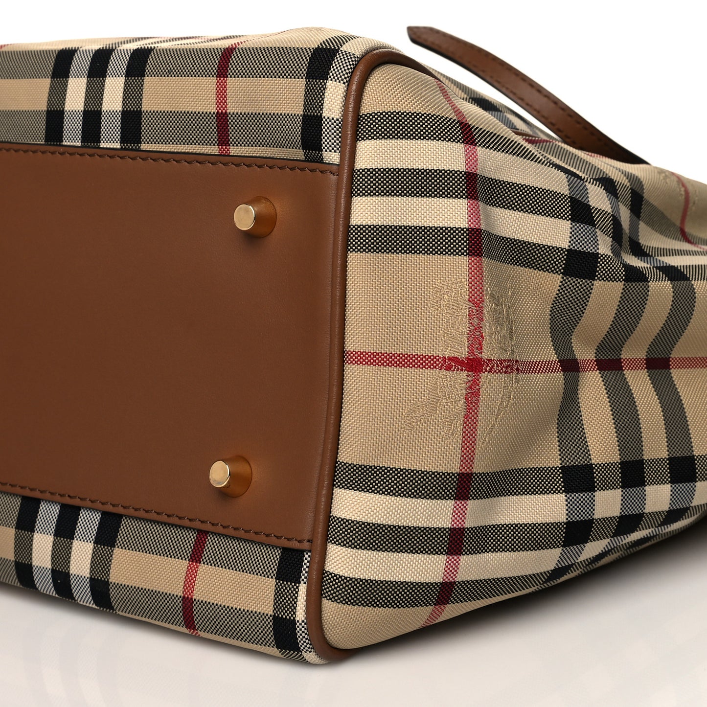 Horseferry Check Small Canterbury Tote Tan