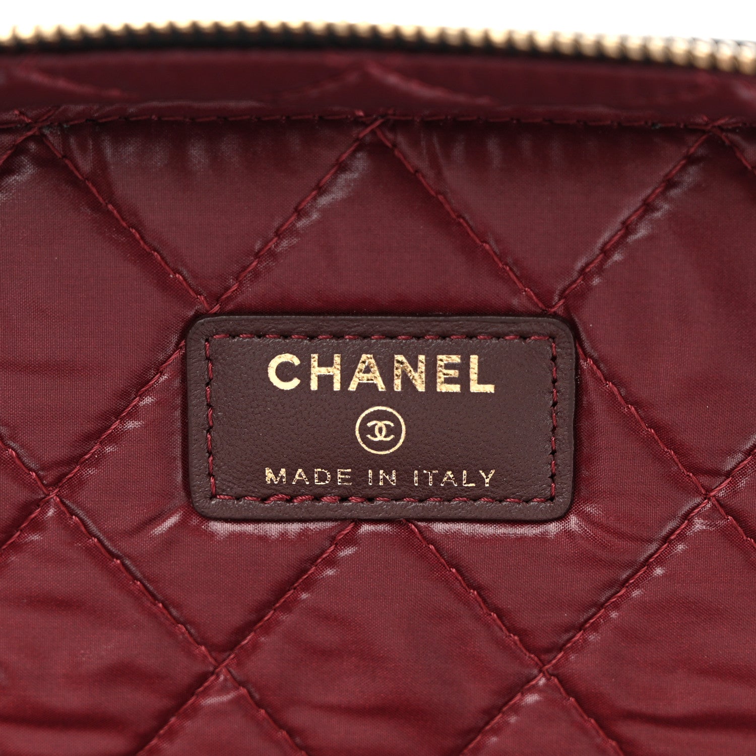 Chanel Lambskin Quilted Large Vanity Pouch Black 6 of 7