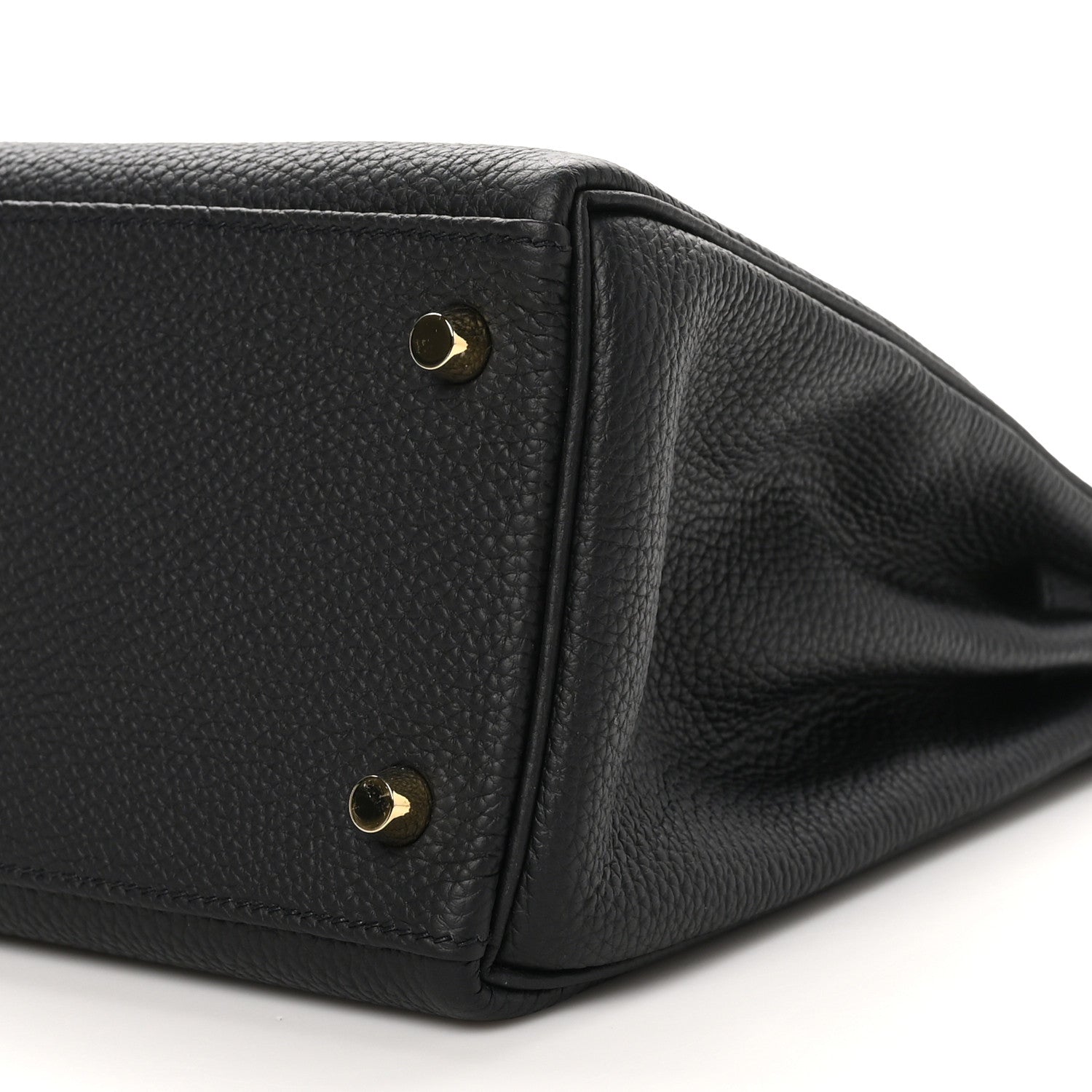 Hermes Togo Kelly Retourne 28 Black 10 of 11