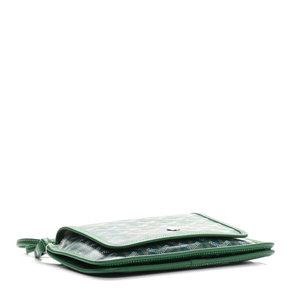 Goyard Goyardine Plumet Wallet Clutch Green 4 of 9