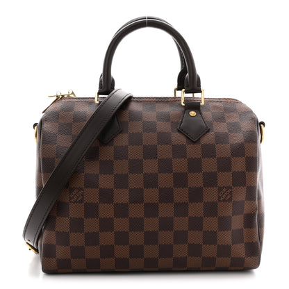 Louis Vuitton Damier Ebene Speedy Bandouliere 25 1 of 10