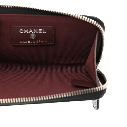 Chanel Caviar Quilted Zipped Key Holder Case Black 5 of 8